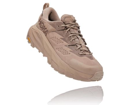 Hoka One One Kaha Low GORE-TEX - Sapatos De Caminhada Homem Simply Taupe / Bungee Cord | PT-hdl8hDA